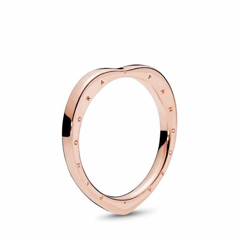 Pandora Australia Rose™ Signature Arcs of Love Stackable Ring | UYRVMP813